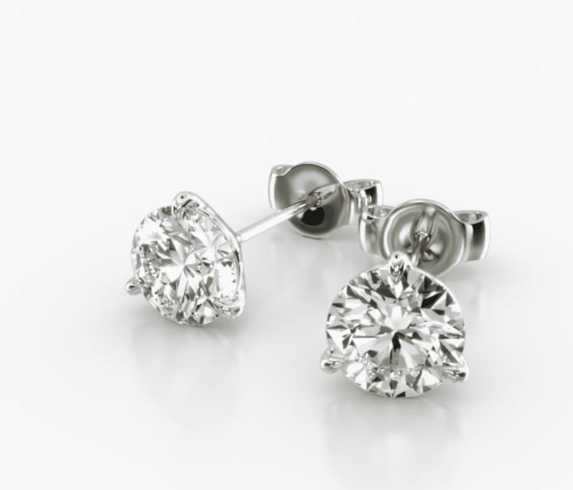 Diamond Stud Earrings