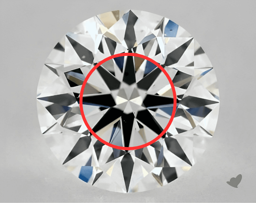 A bad VS2 diamond flaw.