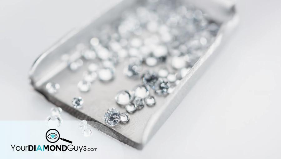 diamond shapes show color the most
