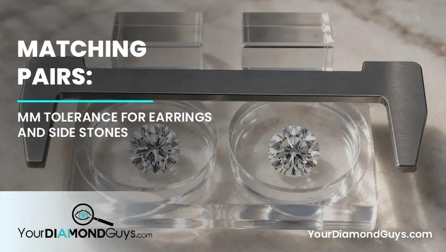 Matching Pairs: MM Tolerance for Earrings and Side Stones
