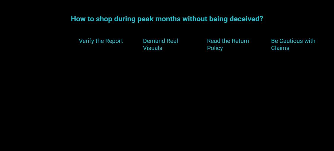 how to shop peak months without getting played visual selection