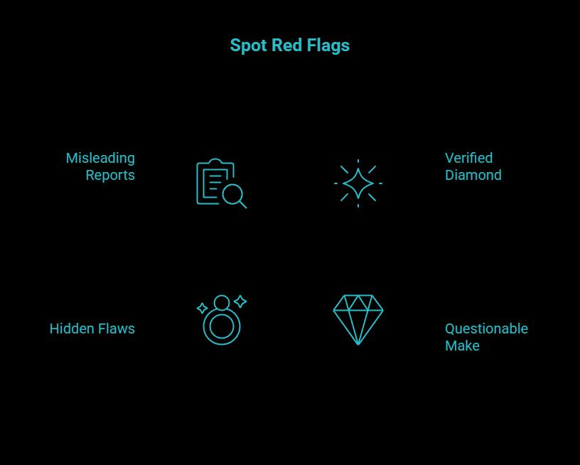 red flags that show up fast visual selection