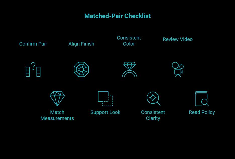 quick matched pair checklist visual selection