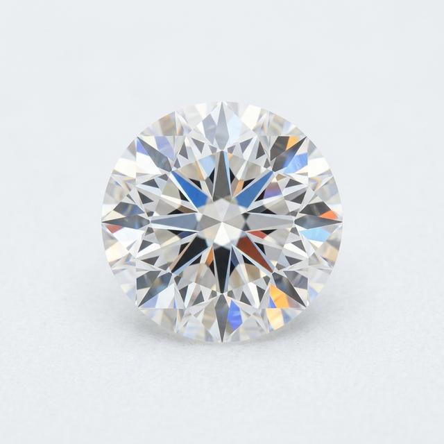Sparkling Diamond Facet Top View