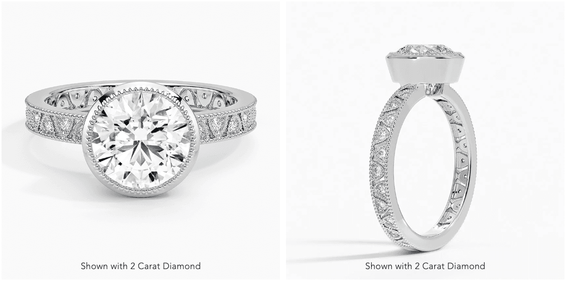 Sinclair art deco diamond ring.