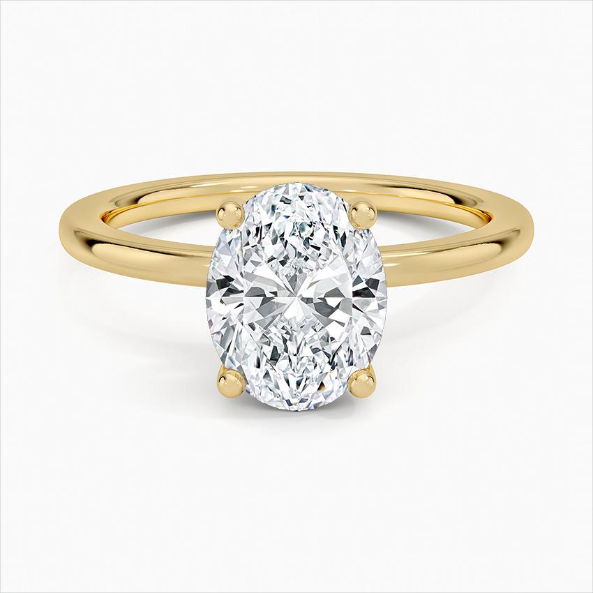 18k white gold Sydney perfect fit diamond ring