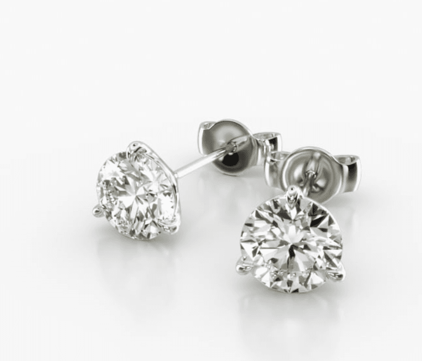 Diamond Stud Earrings