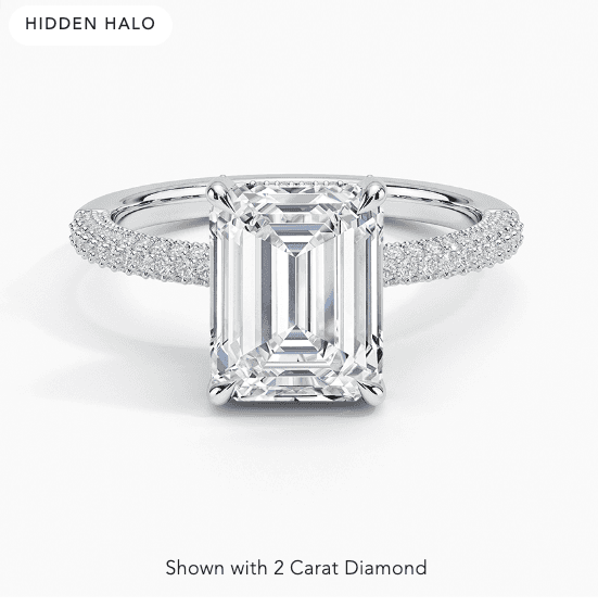 Micro Pave Diamond ring.