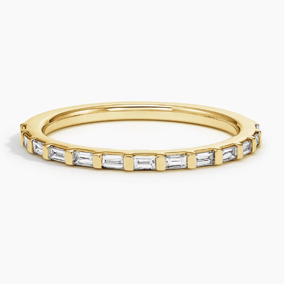 Lane Baquette diamond ring.