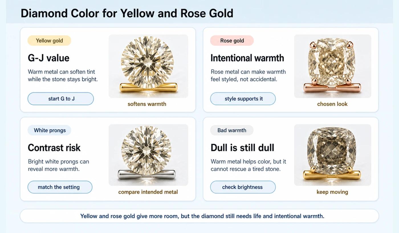 Yellow Gold And Rose Gold