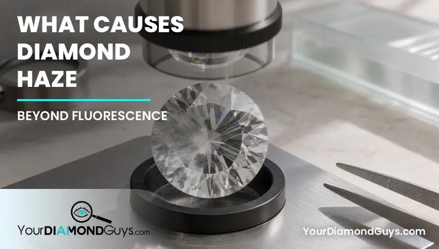 What Causes Diamond Haze Beyond Fluorescence