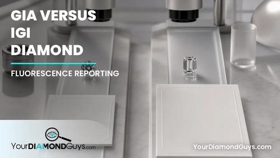 GIA Vs IGI Diamond Fluorescence Reporting