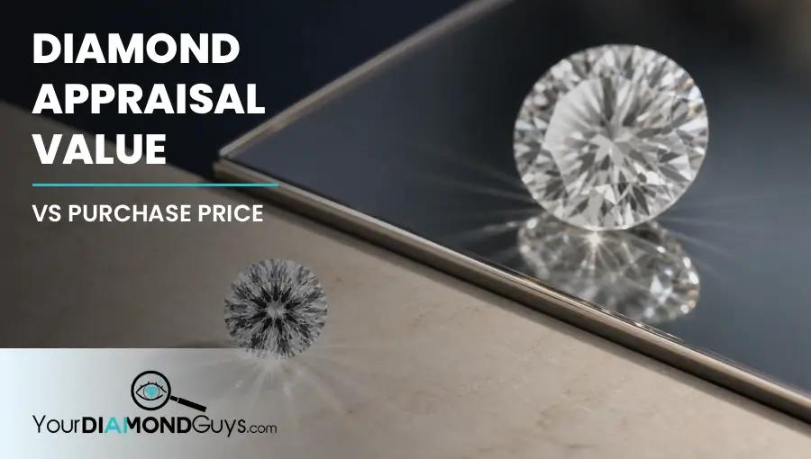 Diamond Appraisal Value vs Purchase Price