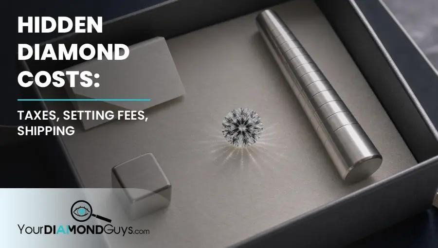Hidden Diamond Costs: Taxes, Setting Fees, Shipping