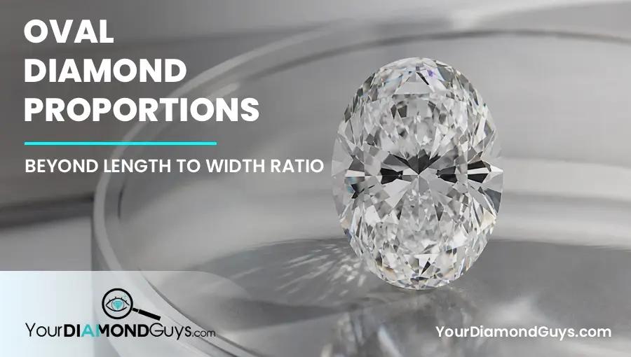 Oval diamond on a rotating optical stage showing bow tie contrast, shoulders, and belly