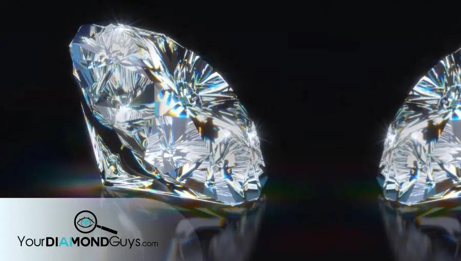 Brilliant vs Step Cut vs Mixed Cut diamond shapes comparison showing different light behaviors