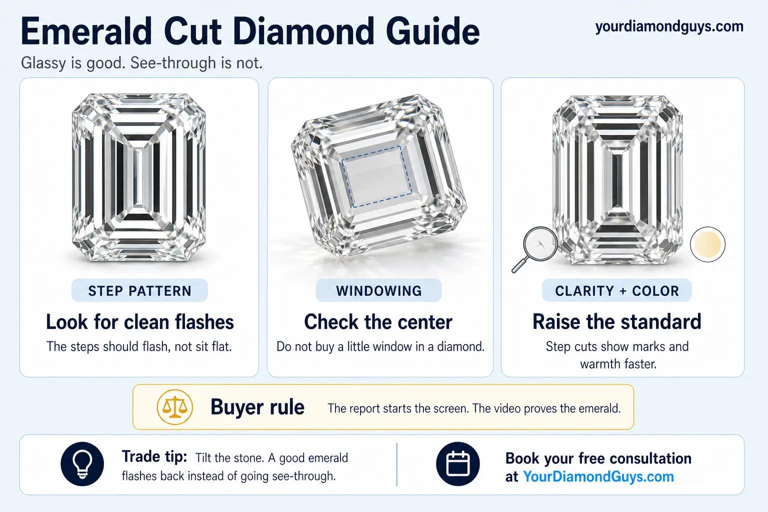 Emerald Cut Diamond Guide
