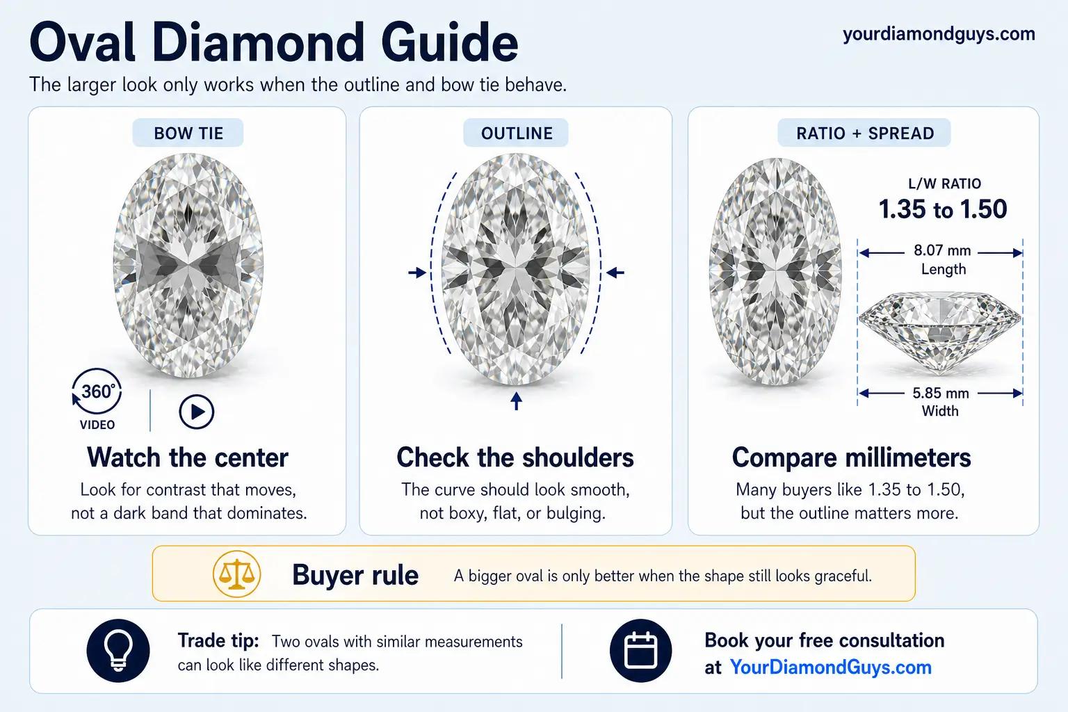 Oval Diamond Guide