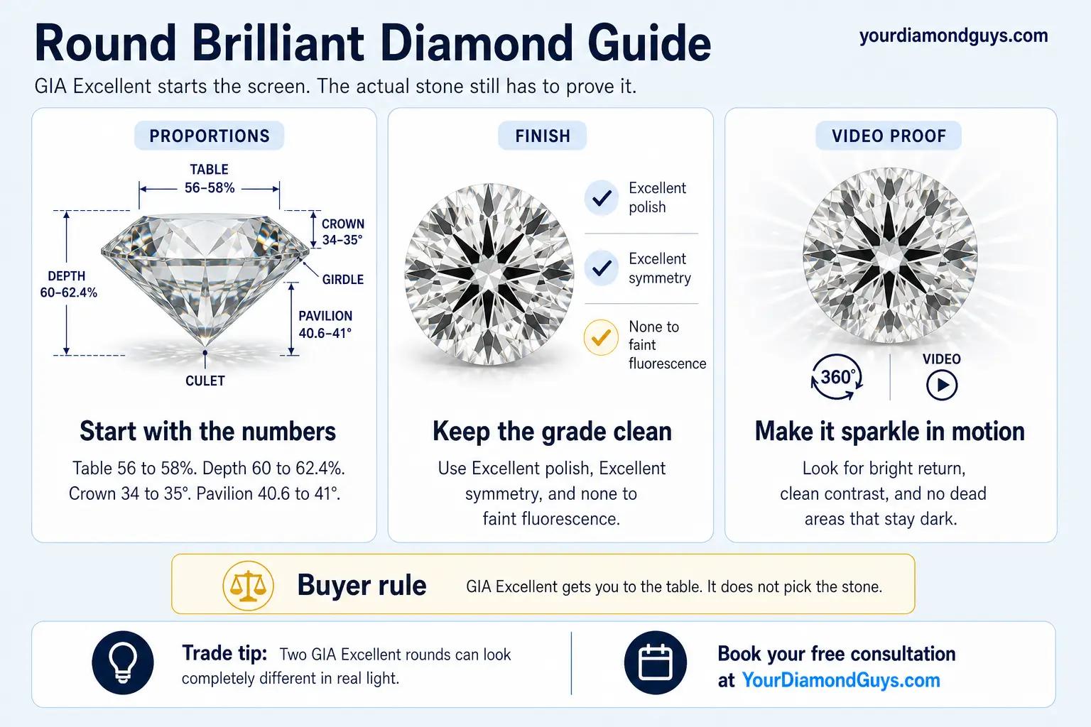 Round Brilliant Diamond Guide