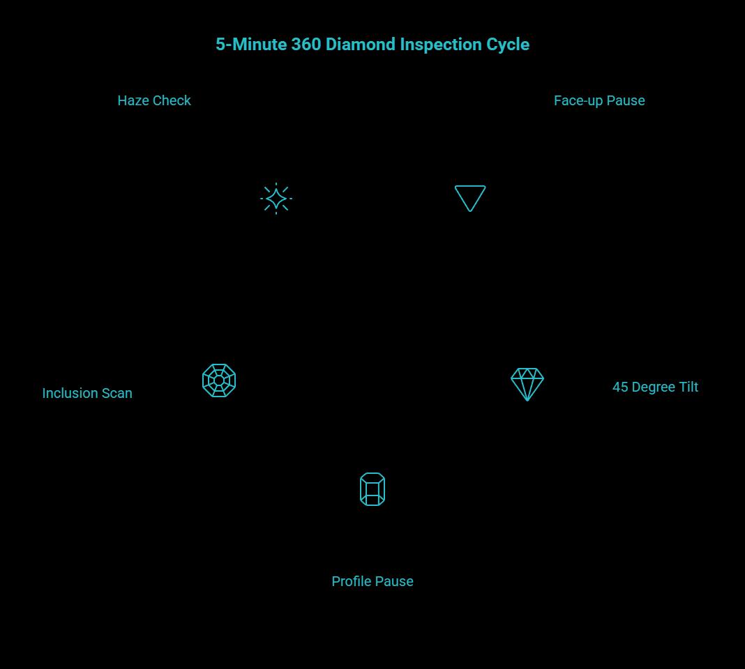 quick answer the 5-minute 360 routine visual selection
