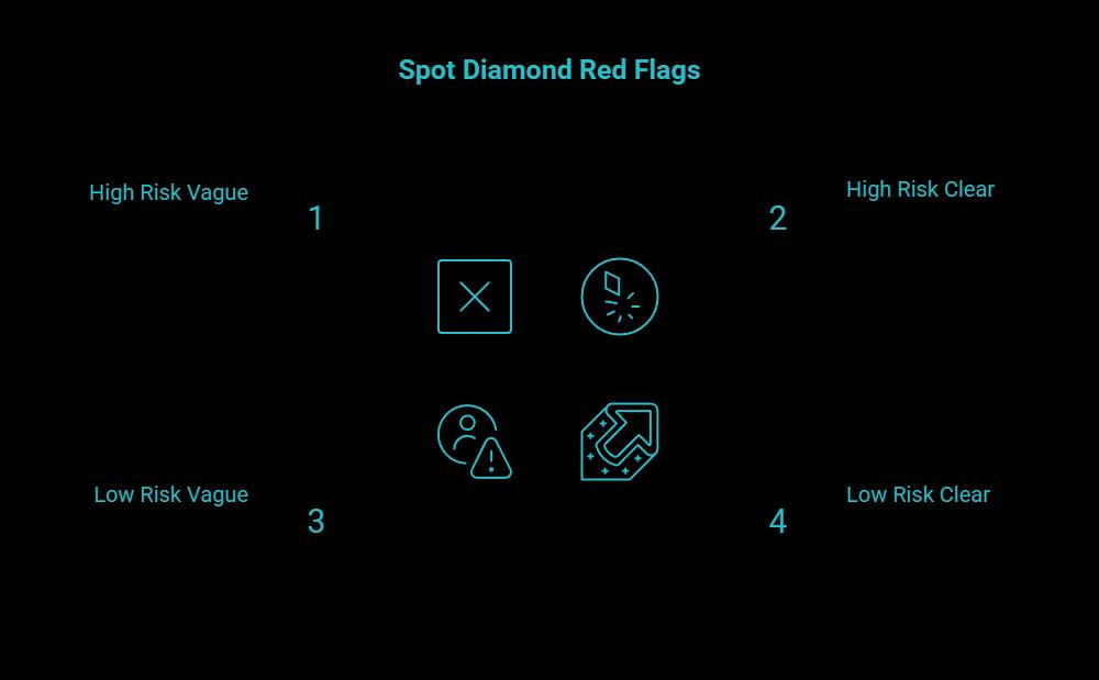 watch for the usual red flags visual selection