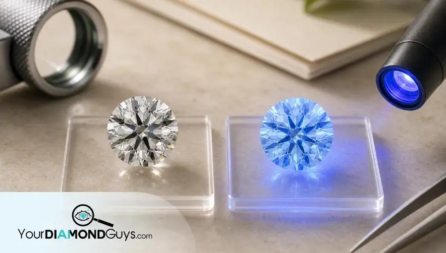 Fluorescence In Natural Diamonds