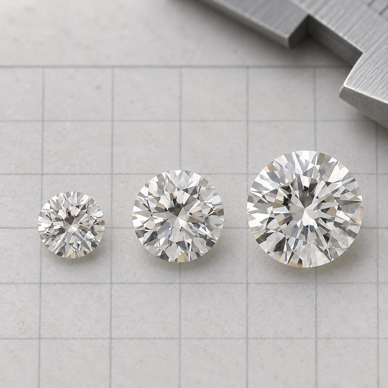Natural diamond 4Cs - Carat