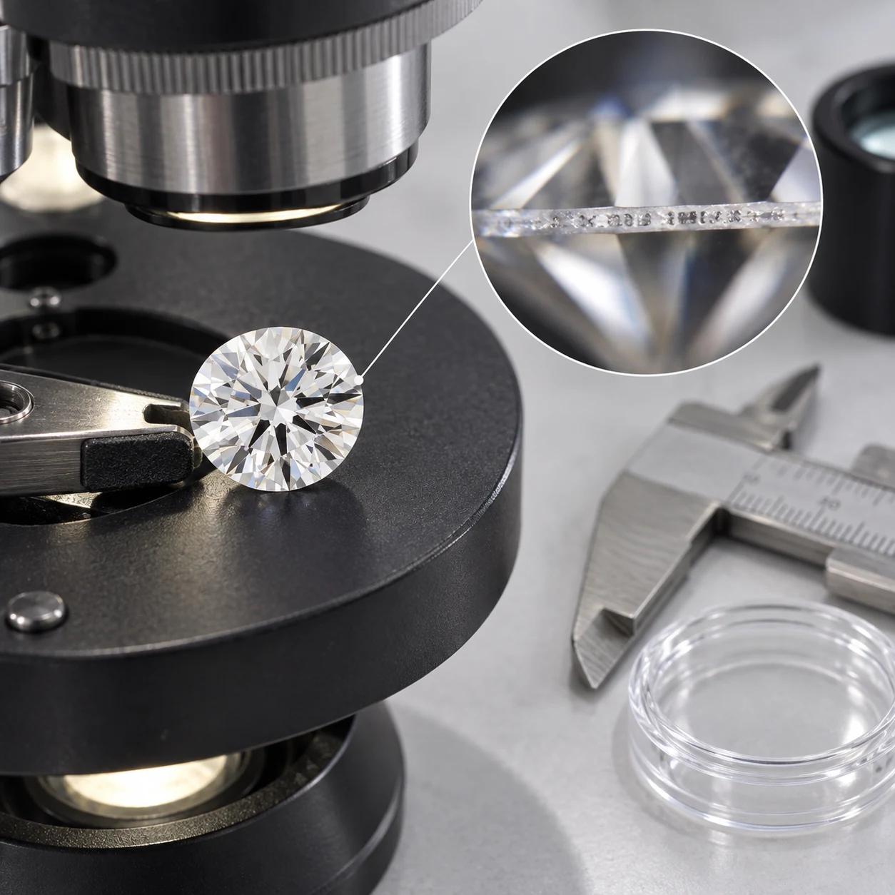 Verify a natural diamond