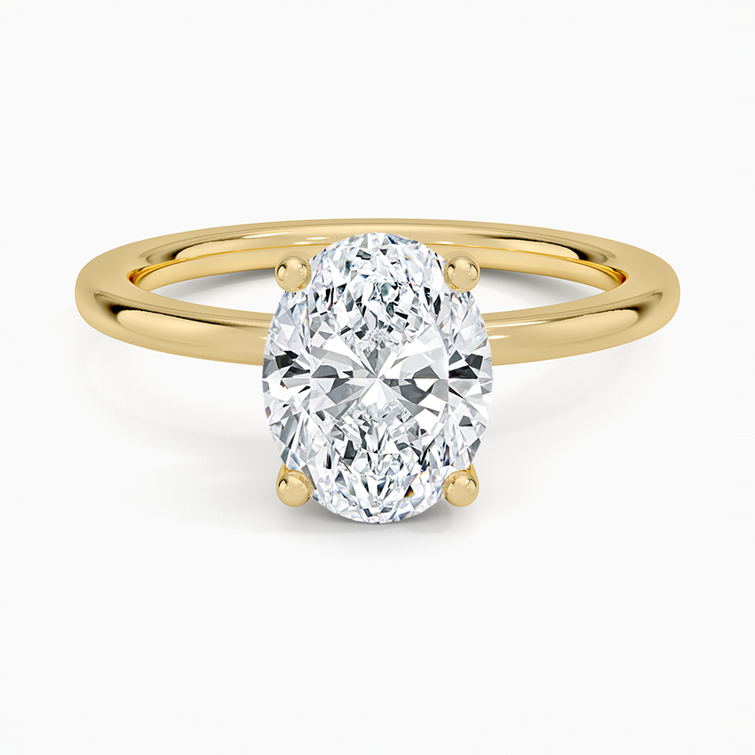 18k white gold Sydney perfect fit diamond ring