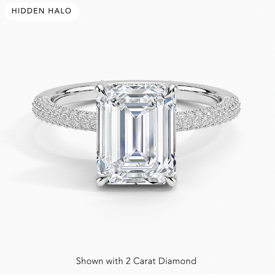 Micro Pave Diamond ring.