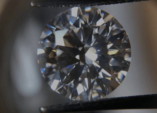 A perfectly symmetrical diamond