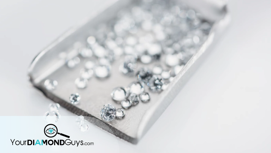 diamond shapes show color the most