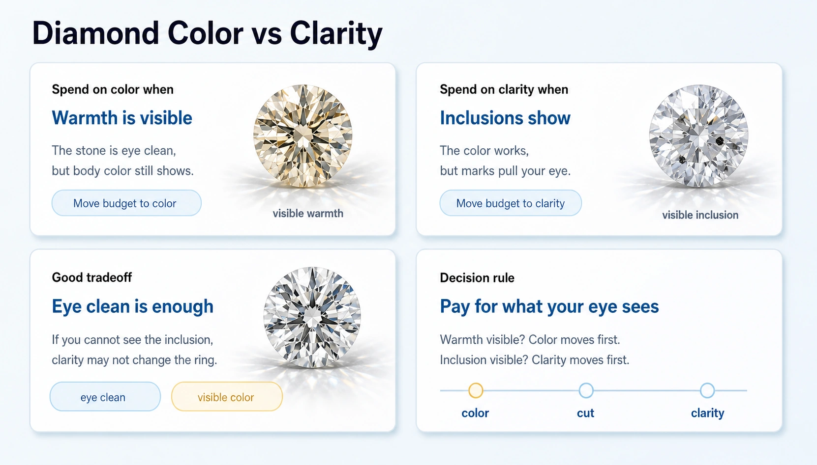 Color Vs Clarity