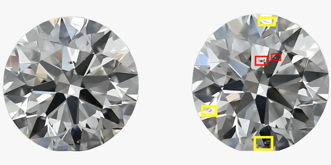 Diamonds-spots-analysis